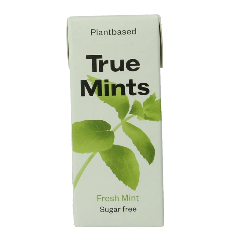 True Mints Fresh mint suikervrij 13 Gram