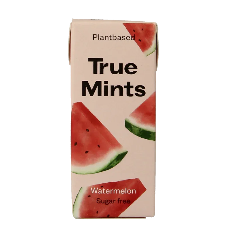 True Mints Watermelon suikervrij 13 Gram