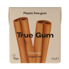 True Gum Cinnamon suikervrij 21 Gram