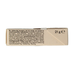 True Gum Cinnamon suikervrij 21 Gram