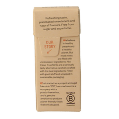 True Mints Peach suikervrij 13 Gram