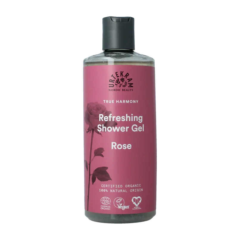Urtekram Douchegel rozen 500 Milliliter