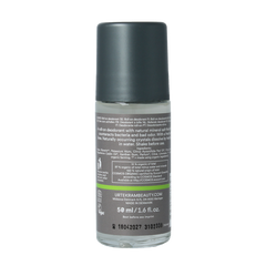 Urtekram Deodorant crystal roll on limoen 50 Milliliter