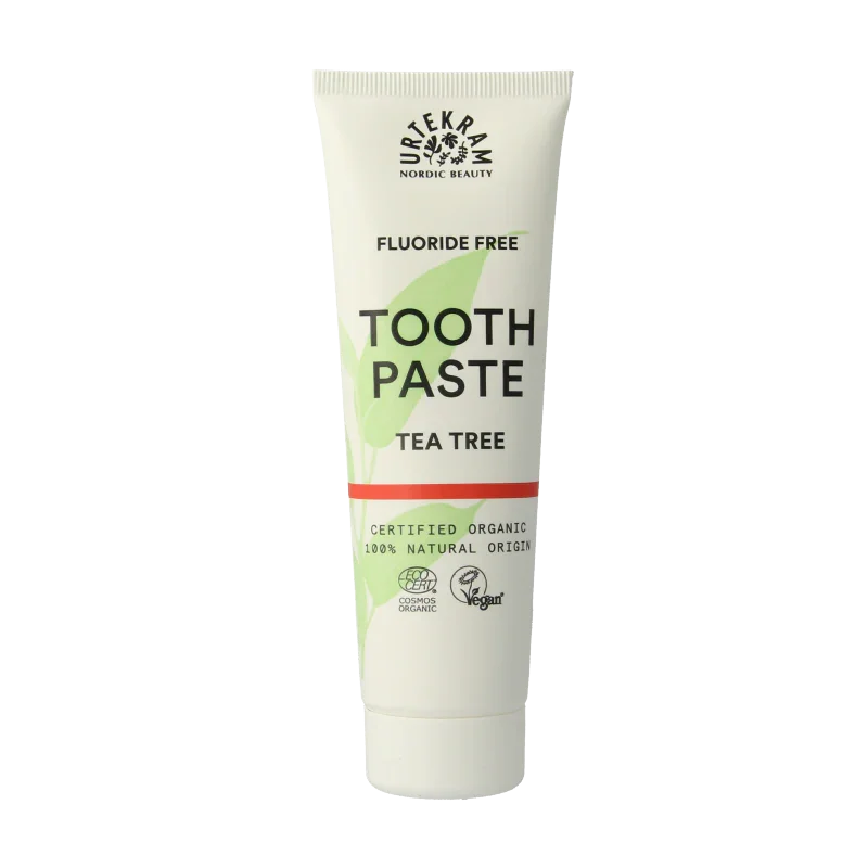 Urtekram Tandpasta tea tree 75 Milliliter