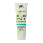 Urtekram Tandpasta munt/groene thee 75 Milliliter