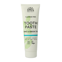Urtekram Tandpasta munt/groene thee 75.00 Milliliter