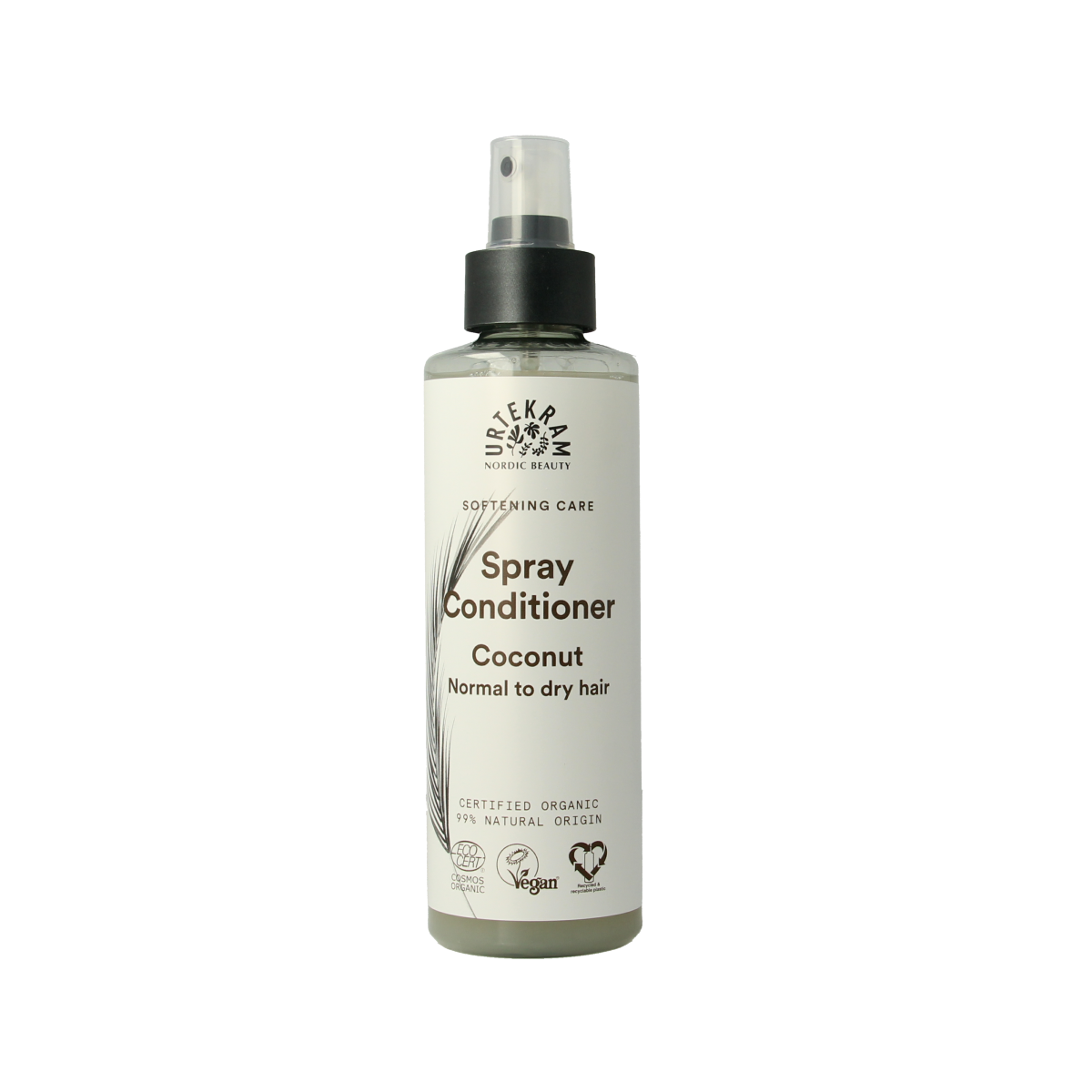 Urtekram Conditioner spray kokosnoot 250.00 Milliliter