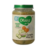 Olvarit Courgette witvis rijst 8M13 200 Gram