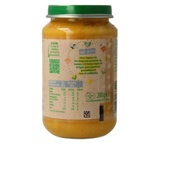 Olvarit Pompoen kip rijst 8M14 200.00 Gram
