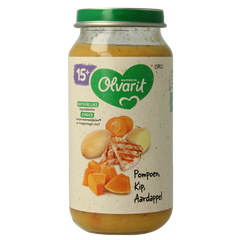 Olvarit Pompoen kip aardappel 15M12 250.00 Gram