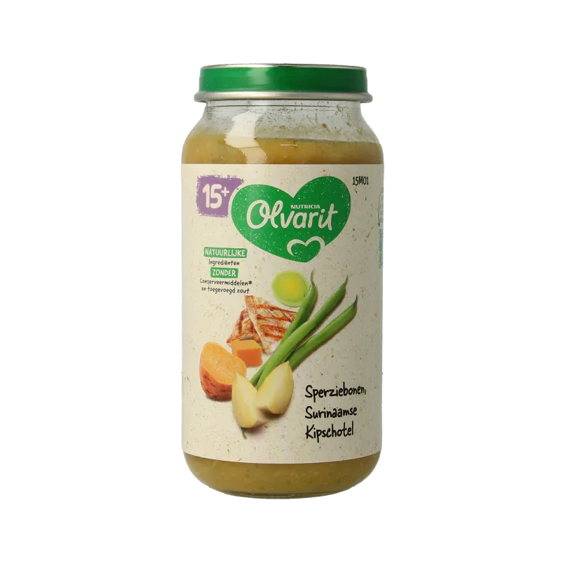 Olvarit Sperziebonen Surinaamse kip 15M01 250 Gram