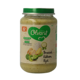 Olvarit Broccoli kalkoen rijst 6M00 200 Gram