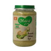 Olvarit Broccoli kalkoen rijst 6M00 200 Gram