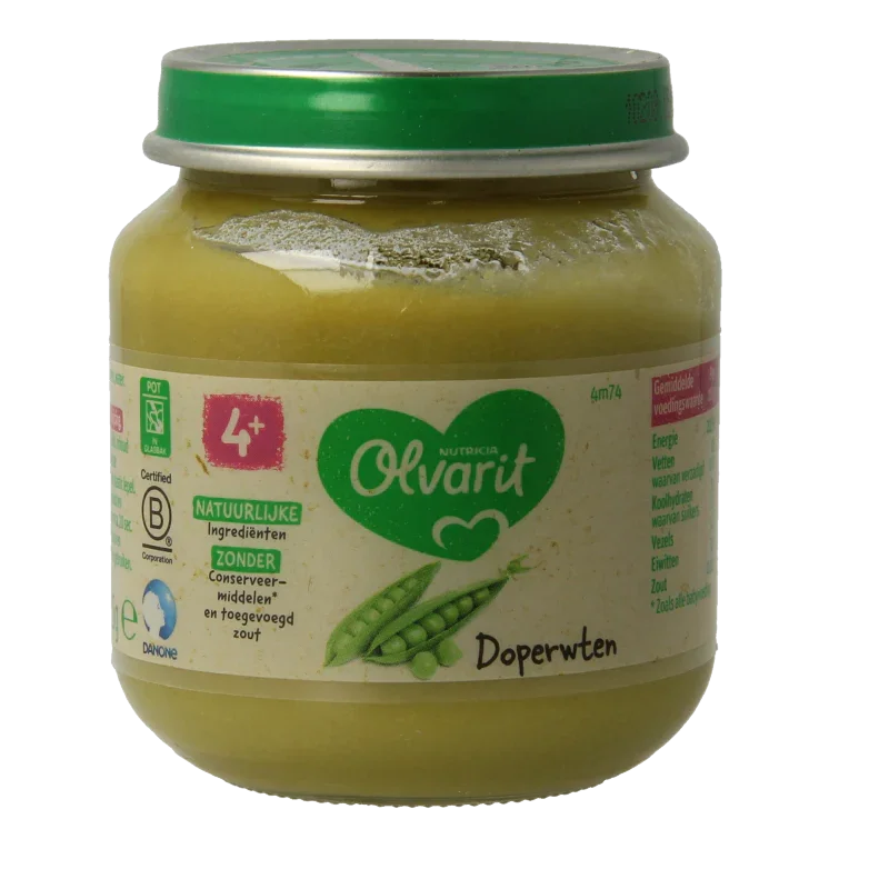 Olvarit Doperwten 4M74 125 Gram