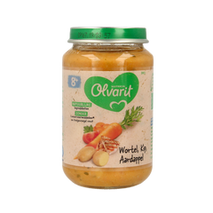 Olvarit Wortel kip aardappel 8M01 200.00 Gram