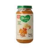 Olvarit Pompoen kip pasta 12M06 250 Gram