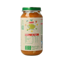 Olvarit Pompoen kip pasta 12M06 250 Gram