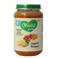 Olvarit Spaghetti bolognese 8M10 200 Gram
