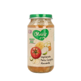 Olvarit Vegetarische pasta courgette mozzarella 15M09 250 Gram