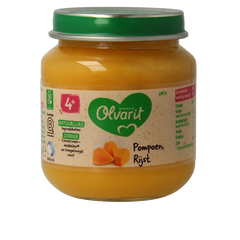 Olvarit Pompoen rijst 4M76 125 Gram