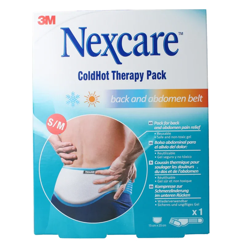 Nexcare Cold hot belt rug buik S/M 1 Stuks