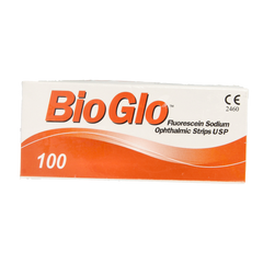 Bausch & Lomb Bio glo fluorescine strips 100.00 Stuks