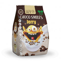Gluten Out Jerry choco smiles glutenvrij 375.00 Gram
