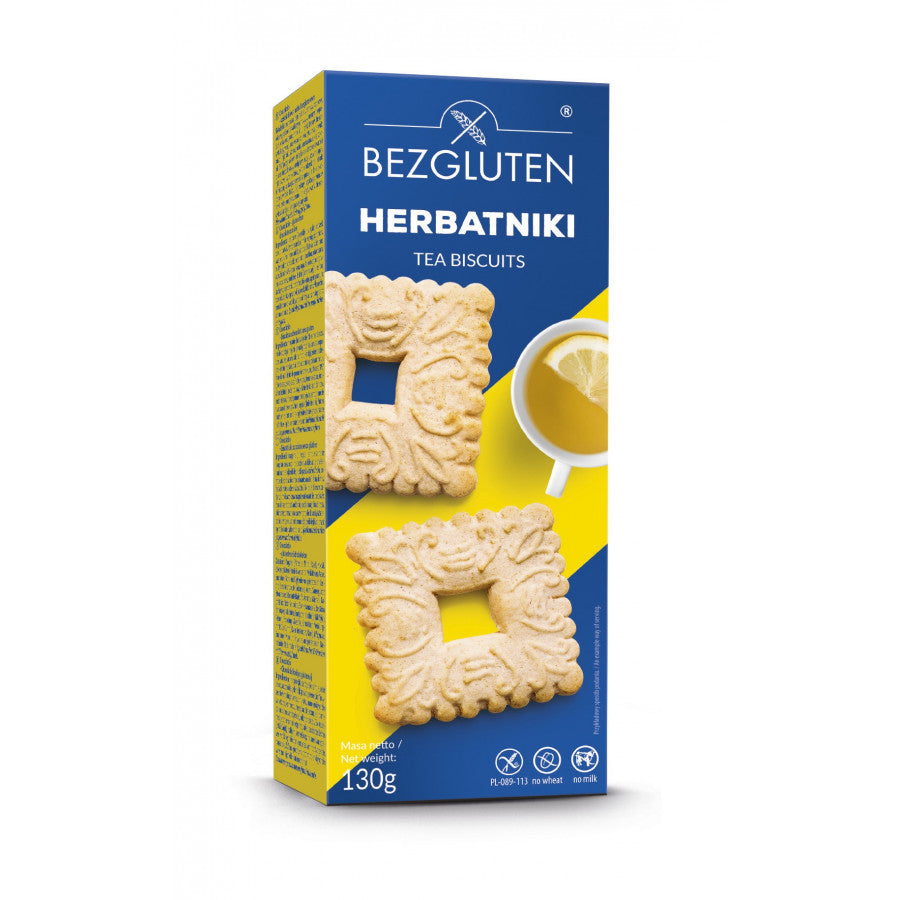 Bezgluten Tea biscuits glutenvrij 130 Gram