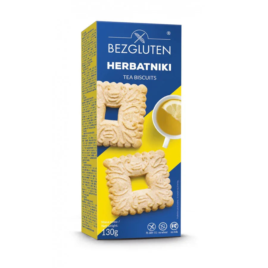 Bezgluten Tea biscuits glutenvrij 130 Gram