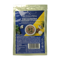 Bezgluten Champignonsoep glutenvrij 25.00 Gram