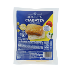 Bezgluten Ciabatta glutenvrij 170.00 Gram
