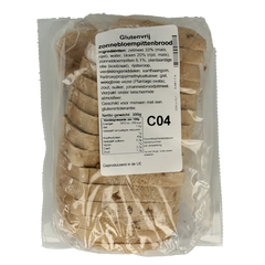 Bezgluten Zonnebloempittenbrood gesneden glutenvrij 300 Gram
