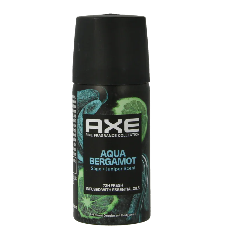 AXE Deodorant bodyspray aqua bergamot 35.00 Milliliter