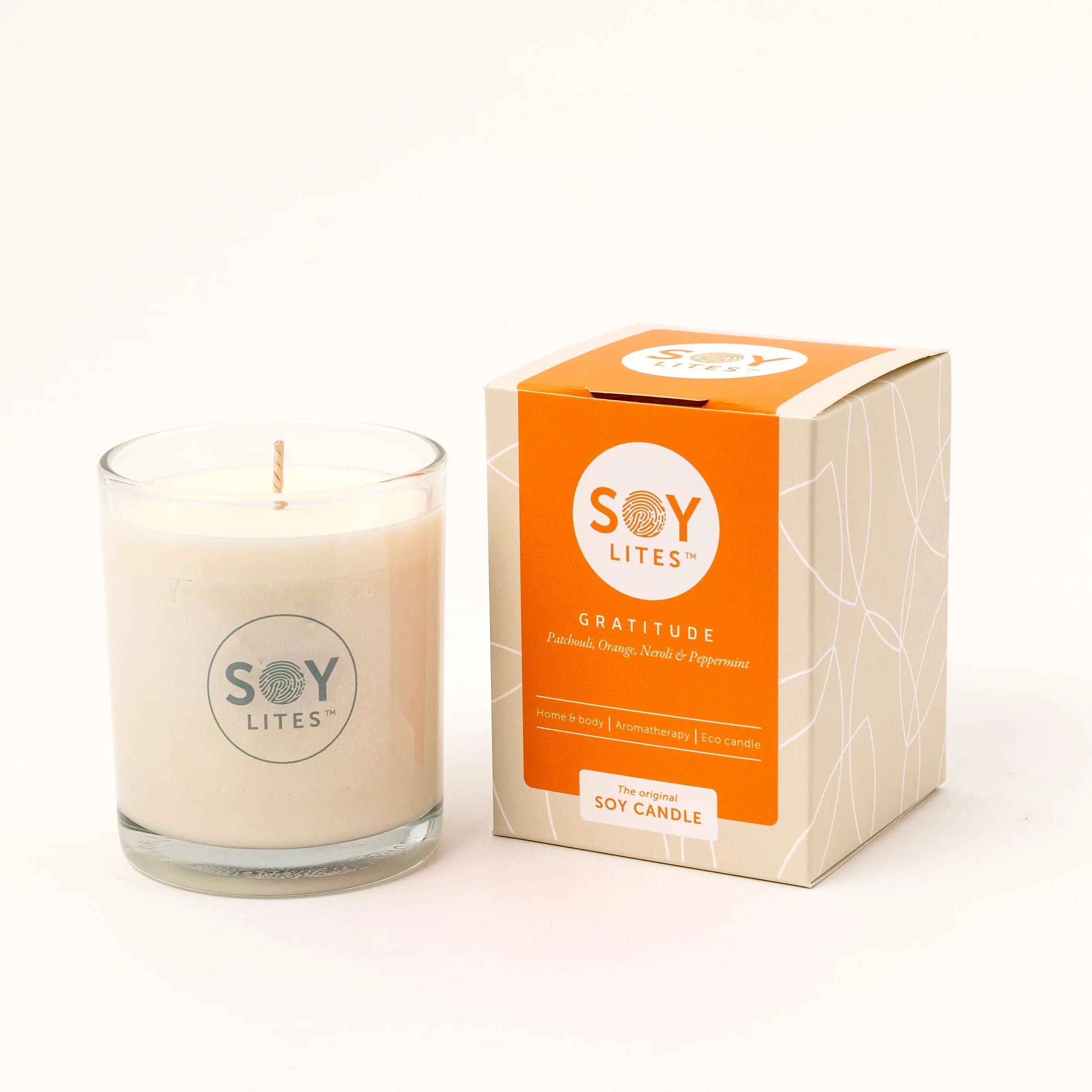 Soylites Soja geurkaars gratitude 220 Milliliter