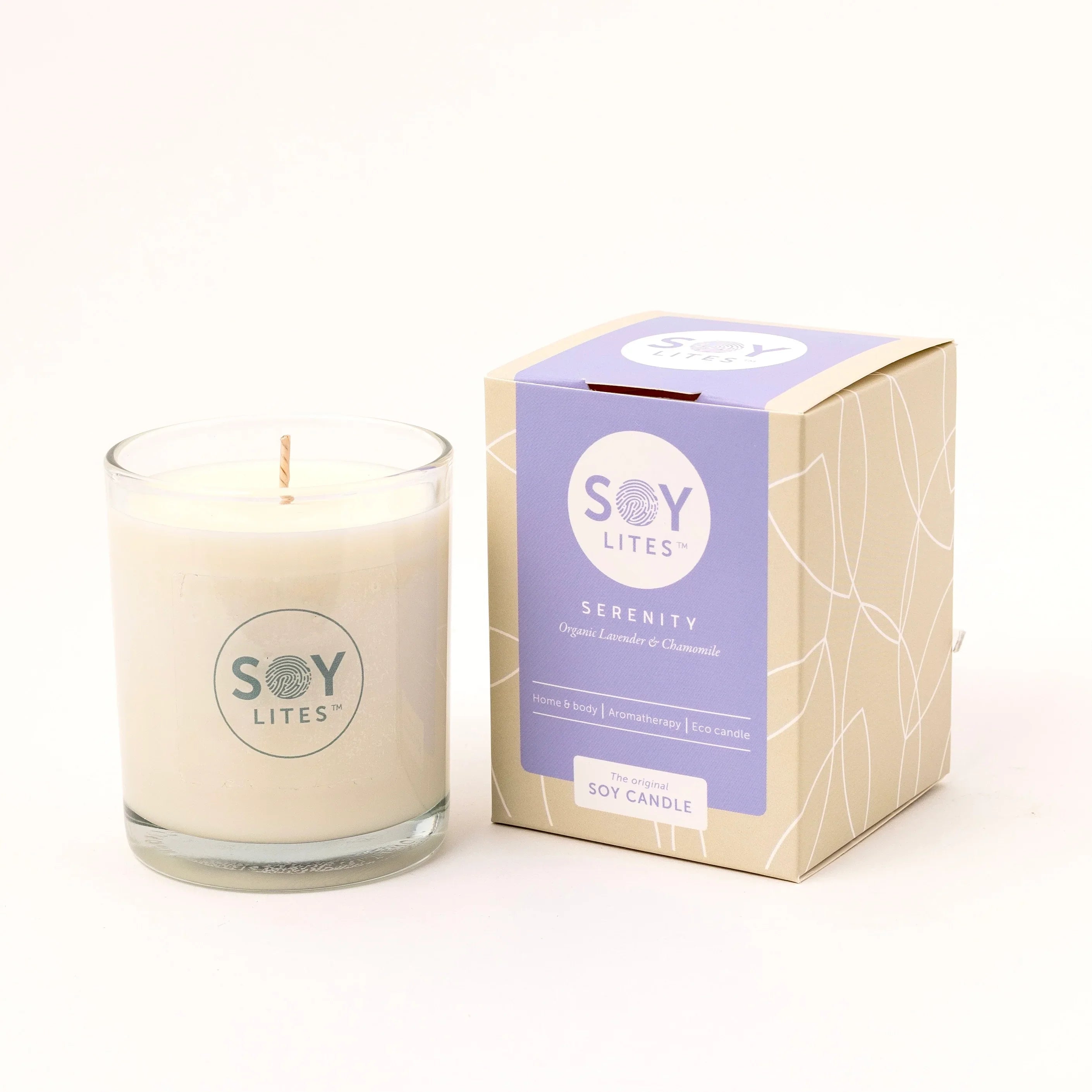 Soylites Soja geurkaars serenity 220 Milliliter