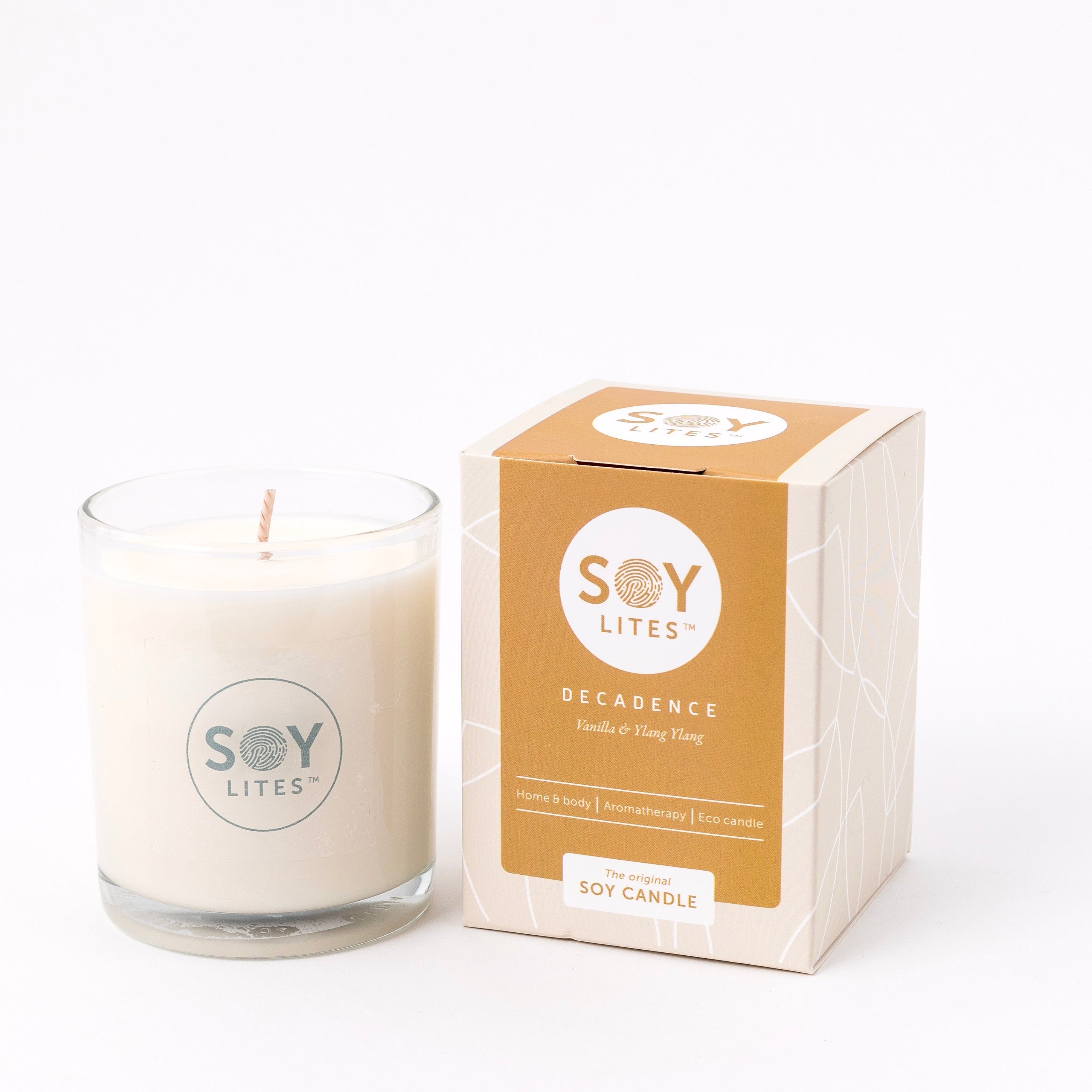Soylites Soja geurkaars decadence 70.00 Milliliter