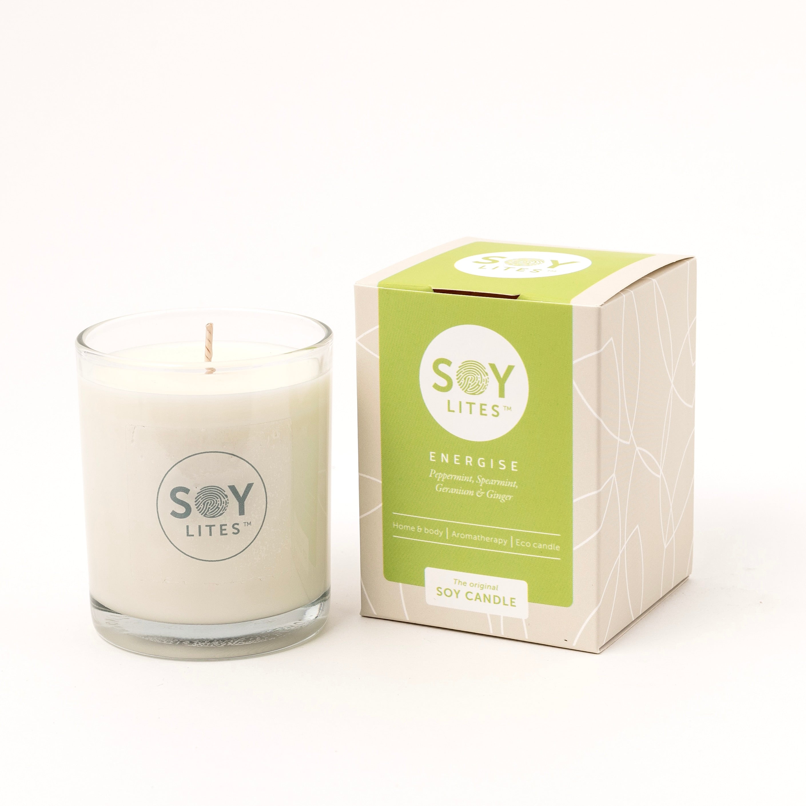 Soylites Soja geurkaars energise 70 Milliliter