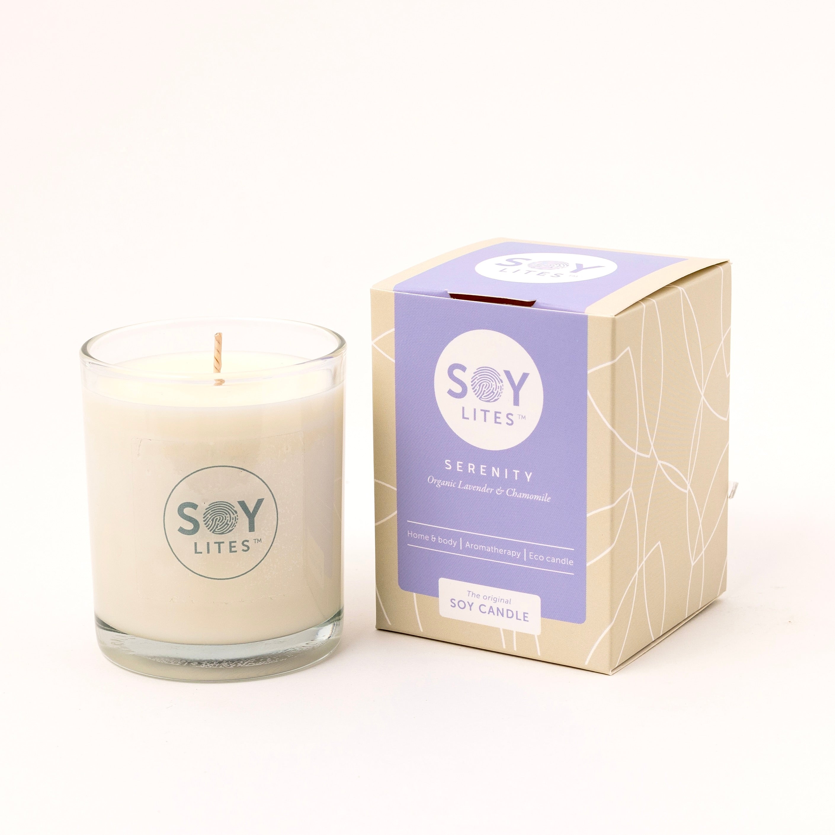 Soylites Soja geurkaars serenity 70 Milliliter