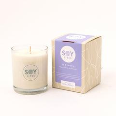 Soylites Soja geurkaars serenity 70.00 Milliliter