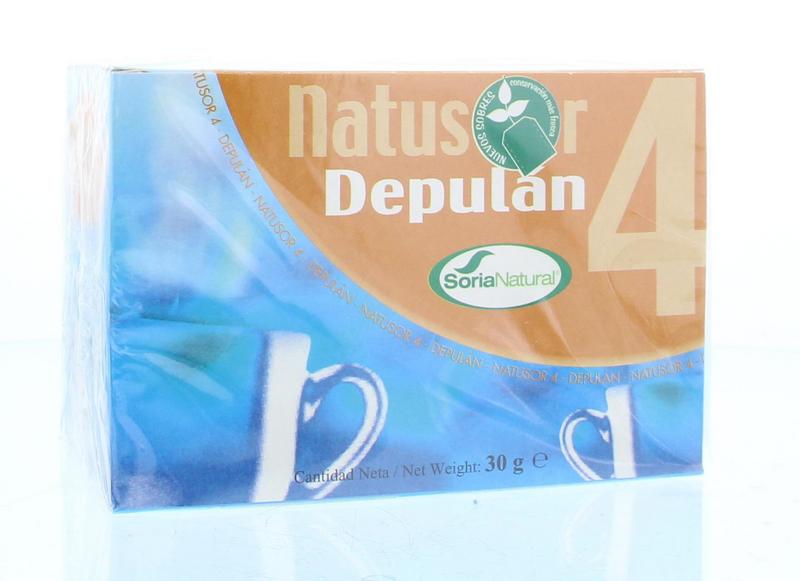 Soria Natural Natusor 4 Depulan infusie 20 Zakjes