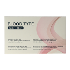 The Tester Bloedgroep test 1 Stuks