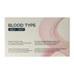 The Tester Bloedgroep test 1.00 Stuks