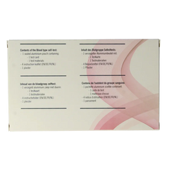 The Tester Bloedgroep test 1 Stuks