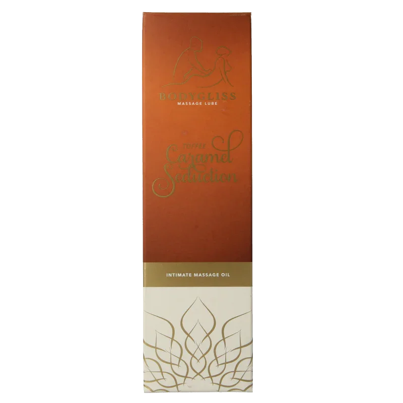 Bodygliss Massage- en glijmiddel in 1 toffee karamel 150 Milliliter