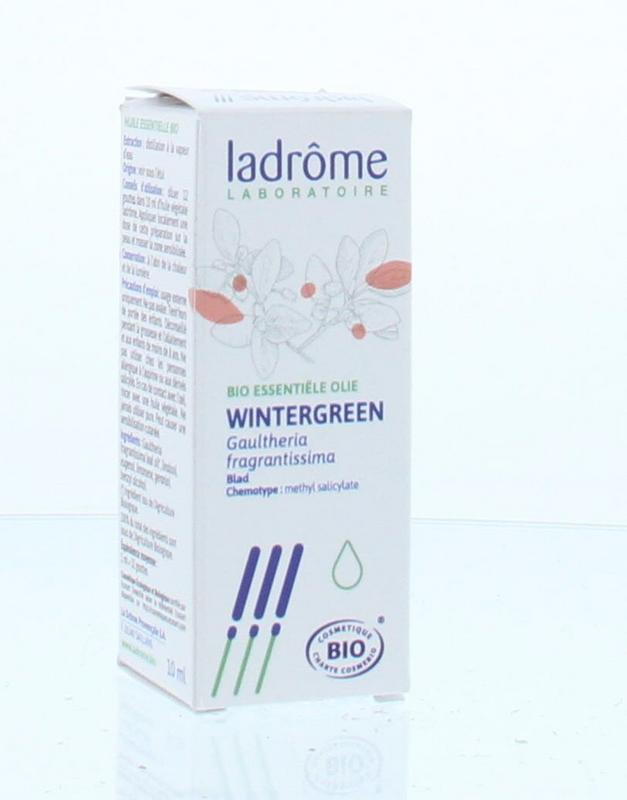 Ladrome Wintergreen olie bio 10.00 Milliliter