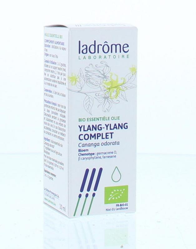 Ladrome Ylang ylang olie bio 10 Milliliter