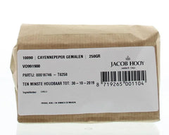 Jacob Hooy Cayennepeper gemalen 250 Gram