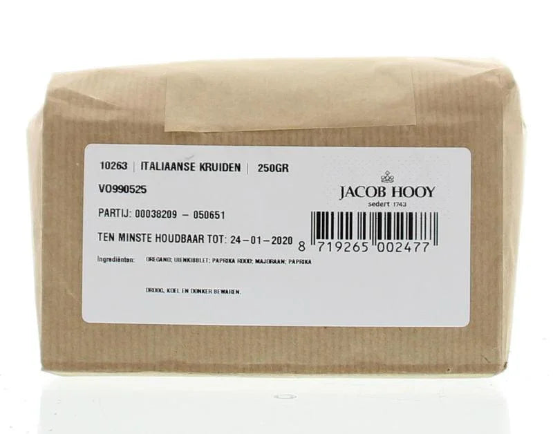 Jacob Hooy Italiaanse kruiden 250 Gram
