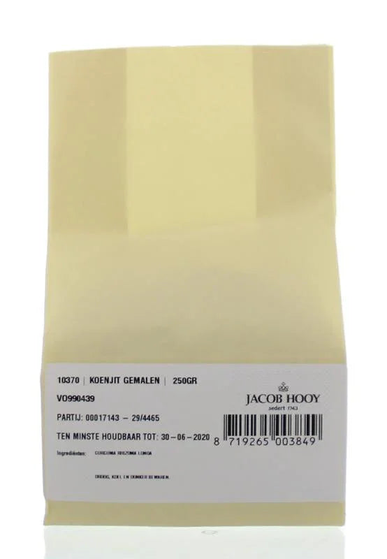 Jacob Hooy Koenjit/curcuma rhiz long gemalen 250 Gram