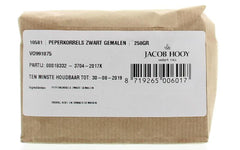 Jacob Hooy Peper zwart gemalen 250.00 Gram